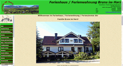 Desktop Screenshot of gaestehaus-bruns.de